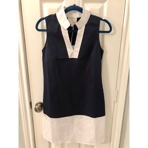 Sail To Sable Sun Blocked Shift Dress